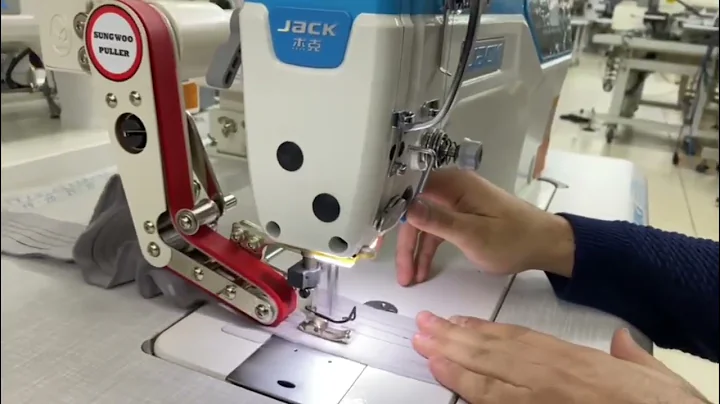 Jack A6F İğne Transportlu Makina Modelinde Palet Merdane Sistemi