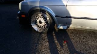 Athlete Statistics Bmw E30 DIY IX fender flairs on 325e  video1