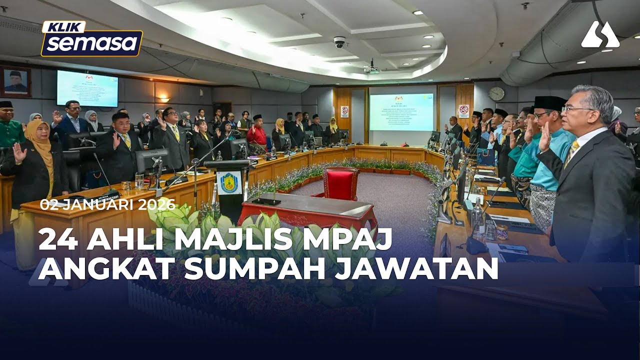 24 ahli majlis MPAJ angkat sumpah jawatan
