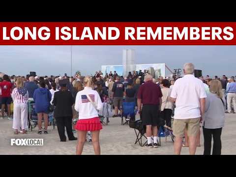 Long Island beachside memorial marks 25th anniversary of 9/11 attacks