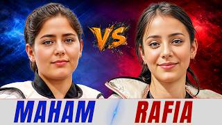 Maham (SUP) vs Rafia (MU) | -67kg Taekwondo Fight | APSUP Sports Olympiad Women Inter-University