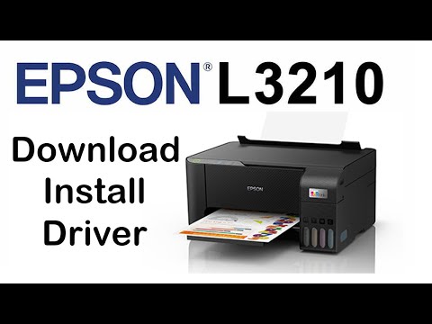 video How to Download and Install Driver on Epson L3210 Without CD