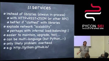 Modern Python patterns and idioms by Alex Martelli