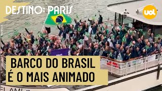 Thumbnail for CERIMÔNIA DE ABERTURA DAS OLIMPÍADAS 2024: BARCO DO BRASIL É O MAIS ANIMADO DO RIO SENA, EM PARIS