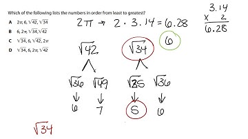 Approximating Irrational Numbers Instructional Video