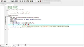 [part 2] DEV C++ program biodata mahasiswa