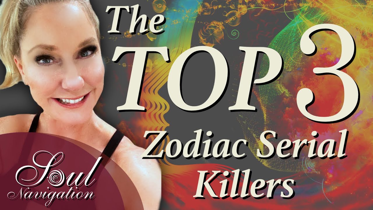 Top 3 Zodiac Serial Killers  How to find deviancy in the chart