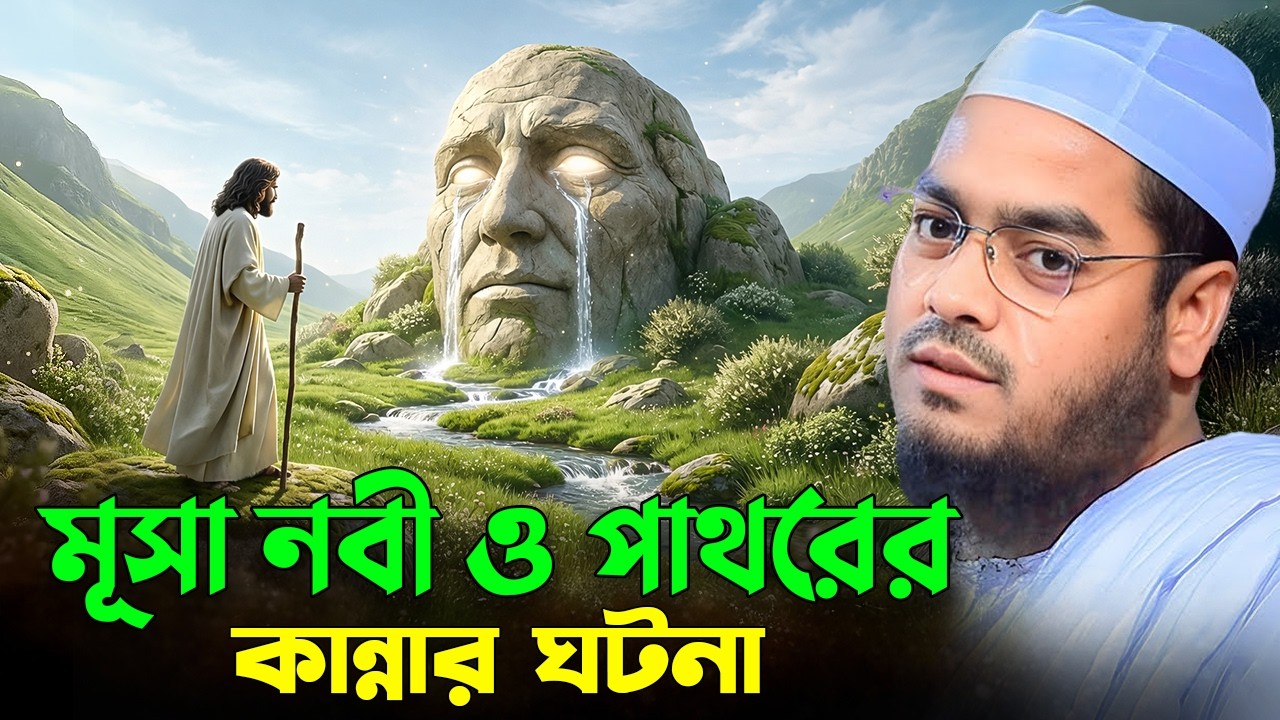 মূসা নবী এবং পাথরের কান্নার ঘটনা ২০২৬ | হাফিজুর রহমান সিদ্দিকী কুয়াকাটা, Hafizur Rahman Siddiki Waz