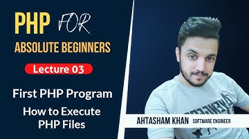 3. Write First Program in PHP - Hindi / Urdu - Easy PHP for Beginners