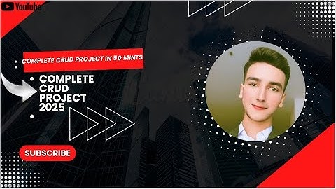 PHP CRUD Application Full Course | Step by Step Complete Project (Hindi/Urdu)