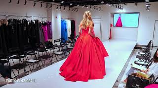 Details Tarik Ediz 98741 Dress - NewYorkDress.com News