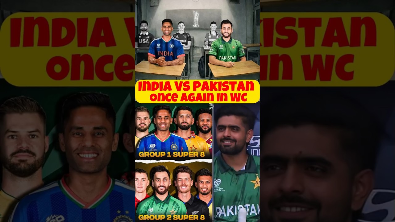 HuIND vs PAK Mega Clash After Pakistan Enters Super 8 🔥 T20 World Cup