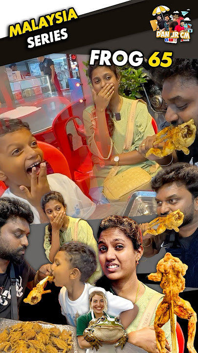 Sherly Tasting Frog PRANK 🤣 #danjrcm