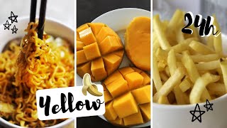 I Only Ate Yellow Food For 24 Hours | Aisha Style