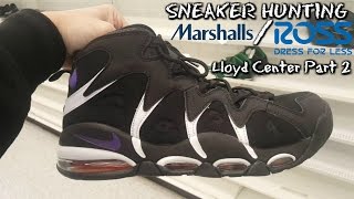 Sneaker Hunting At Marshalls/Ross in Lloyd Center Mall Part 2