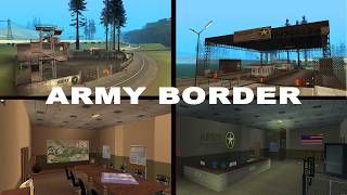 MAP N.17 || ARMY BORDER MAP 3D / MTA:SA ✅