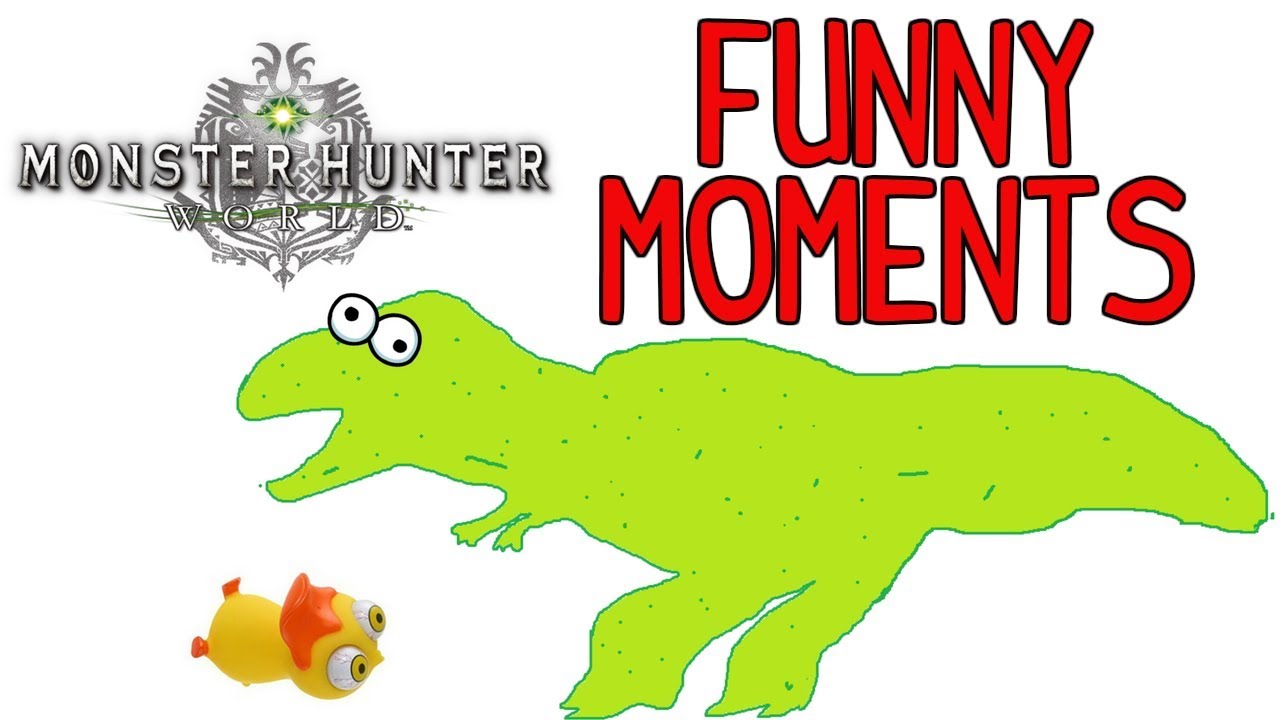 The world is funny. Monster Hunter fun Art. Monster World яйца.