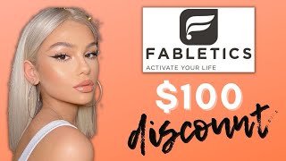 FABLETICS Coupon Code 2022 - Save $100 Promo Code Working