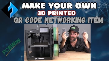 How to 3D Print a QR Code Networking Item, or "Business Card"