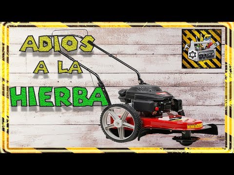 Desbrozadora De Gasolina Con Ruedas