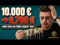 10.000 € → 6.700 €: Wie das Sparbuch dich heimlich enteignet (Realzins erklärt)
