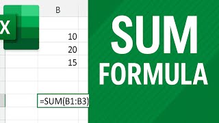 How to Use SUM Formula in Excel | Simple &amp; Easy Tutorial