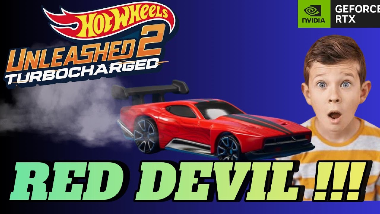 The Red Bossting Car! Hot Wheels Unleashed Gameplay 2 Count Muscula