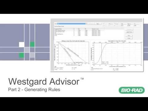 Bio-Rad Westgard Advisor for Unity Real Time Training - Part 2 - Generating Rules