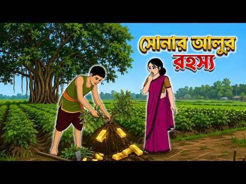 সোনার আলুর রহস্য | Golden Potato | Bangla 2D Cartoon Story