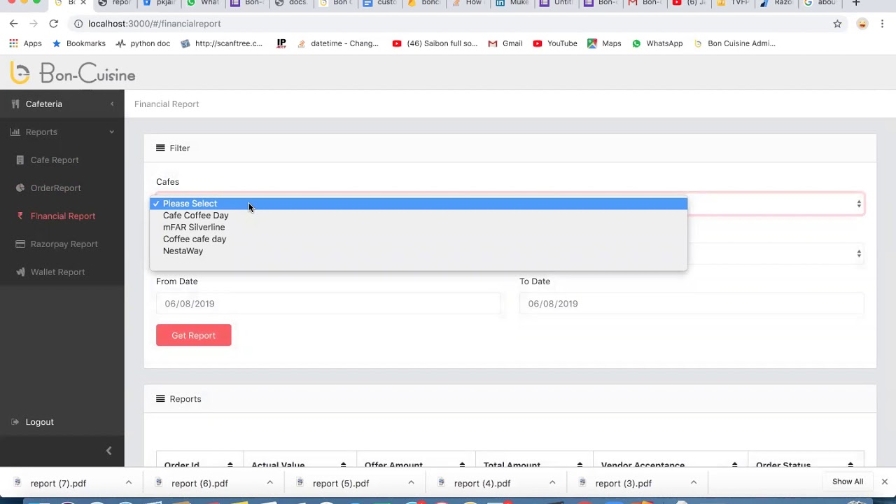 Admin panel Description - YouTube