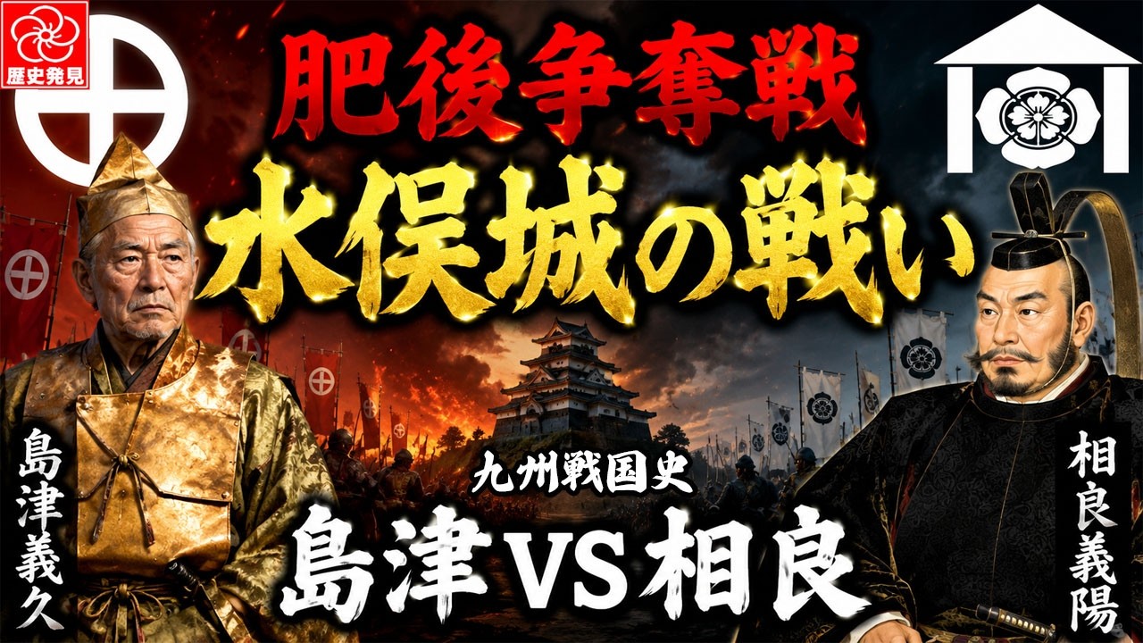 【水俣城の戦い（旧・水俣合戦）】島津義久、肥後侵攻の始まり｜相良氏との激闘