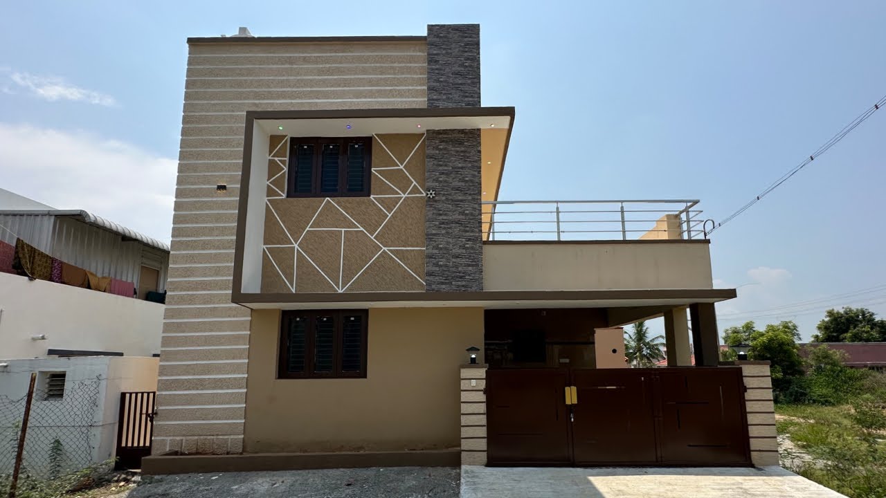 House for sale in Karamadai Call 👉 8220631166 Duplex house 2BHK