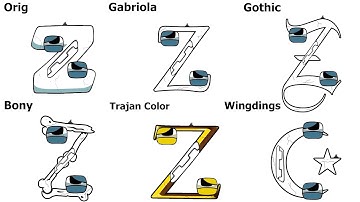 Alphabet Lore But Everyone Is ALL Different Fonts (Part 4)