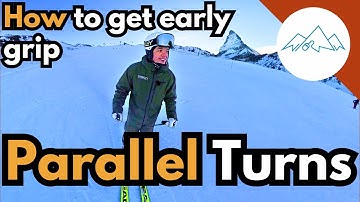 How to ski parallel turns