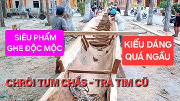 Ghe Độc Mộc Kiểu Dáng Quá Ngầu - Chùa Chrôi Tưm Chắs Trà Tim Cũ
