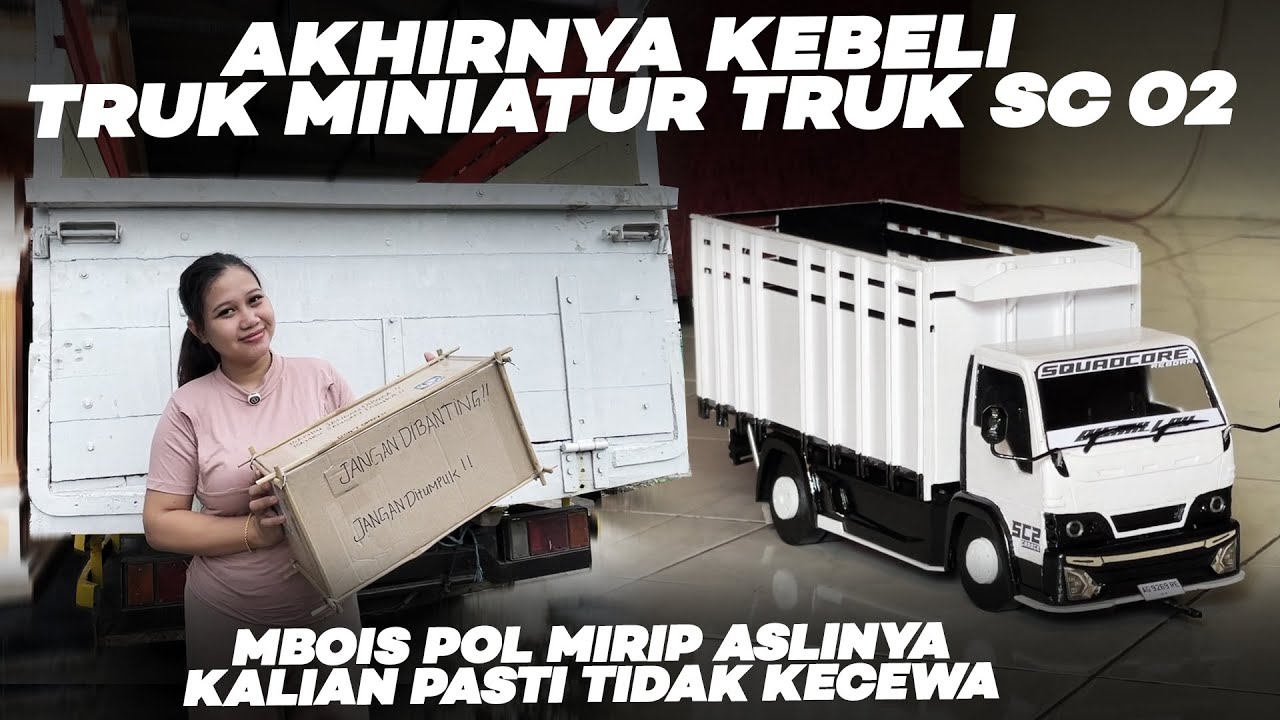 MIRIP TRUK KIKI CORE ASLINYA‼️ TRUK MINIATUR INI SANGAR POL GAK ADA LAWAN