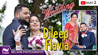 Part-2 DILEEP-FLAVIA,Catholic Wedding Reception Ceremony by #NelsonPhotographyMangalore