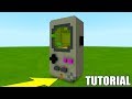 Minecraft: How To Make a Gameboy Classic House