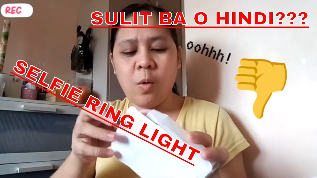#01 SULIT NGA BA?? UNBOXING SELFIE RING LIGHT FOR REVIEW | momshiemitch
