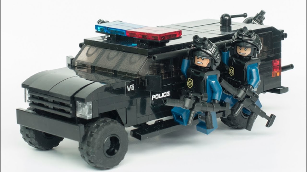 Lego SWAT - Knockoff Minifigures Review by Sheng Yuan (SY) This set include 6 minifigures including . 