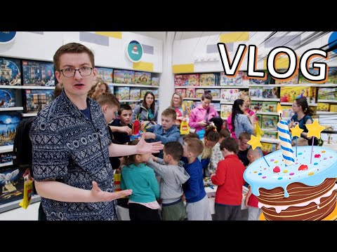 [REUPLOAD] URODZINY LEGO STORE POZNAŃ! 🍰 / VLOG