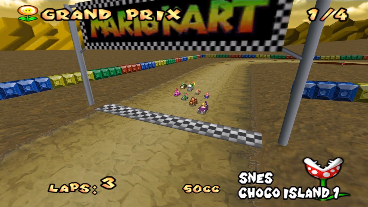 Mario Kart Double Dash Plus v3.3 Custom Flower Cup 4 50cc