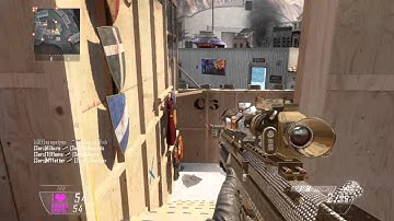 BO2 nice trickshot wallbang on Studio on bots for fun