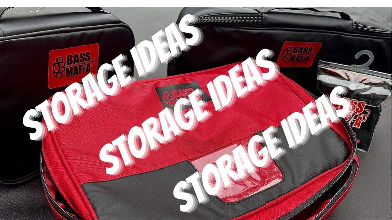 New Bass Gear!!! Great Storage Ideas