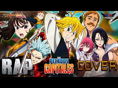 LOS 7 PECADOS CAPITALES RAP "Especial 600 subs" (Cover Keyto) - Vic RX Ft Pecados Rap