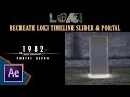 Loki portal  dynamic timeline slider  free after effects template