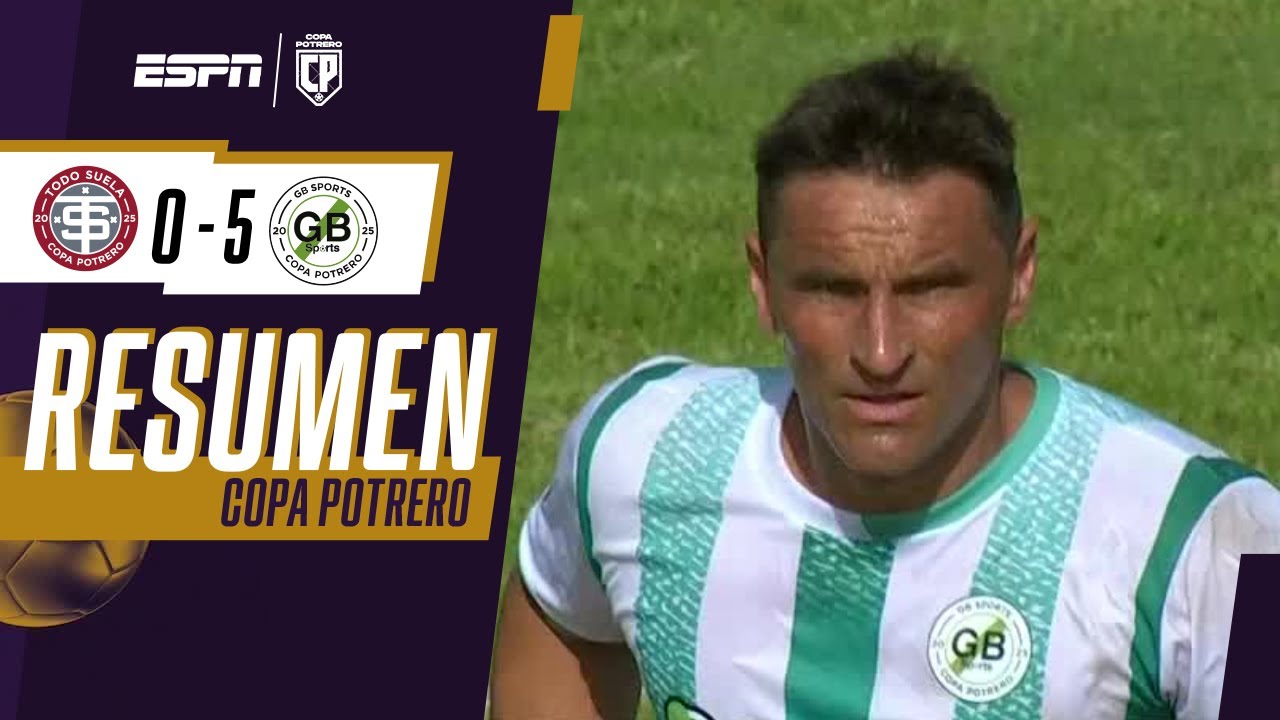 BERGESSIO GOLEADOR Y FIGURA PARA QUE GB SPORTS SIGA FIRME | RESUMEN | COPA POTRERO 2025