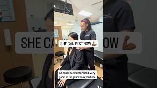 SHE CAN REST NOW!! #chiropractor #doctor #chiropracticadjustment #healthyliving #kennesaw