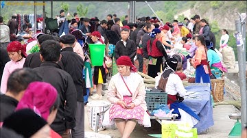 Chợ Phiên Xà Phìn Đồng Văn Hà Giang Bán Toàn Đồ Lạ| Miền núi tây bắc