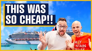 We Booked the Cheapest Cruise WE COULD FIND!